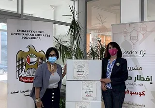 VIZITA E AMBASADORES H.E. NABILA ABDELAZIZ NASIR SAEED ALSHAMSI, AMBASADA E EBA NE PODGORICE