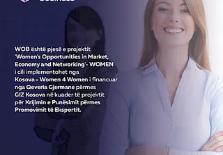 KRIJOHET BREND I RI 'WOMEN OWNED BUSINESS' NË SAJË TË PROJEKTIT "WOMEN'S OPPORTUNITIES IN MARKET, ECONOMY AND NETWORKING"