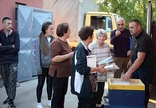 SHPËRNDARJA E INPUTEVE TE GRATË PËRFITUESE TË FSHATRAVE KLLADËRNICË, PRILLUZHË, KOLIQ E TURIQEVC