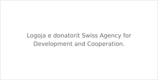 Logoja e donatorit Swiss Agency for Development and Cooperation.