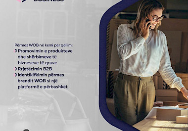 WOMEN OWNED BUSINESS (WOB) PËR GRATË NË BIZNES